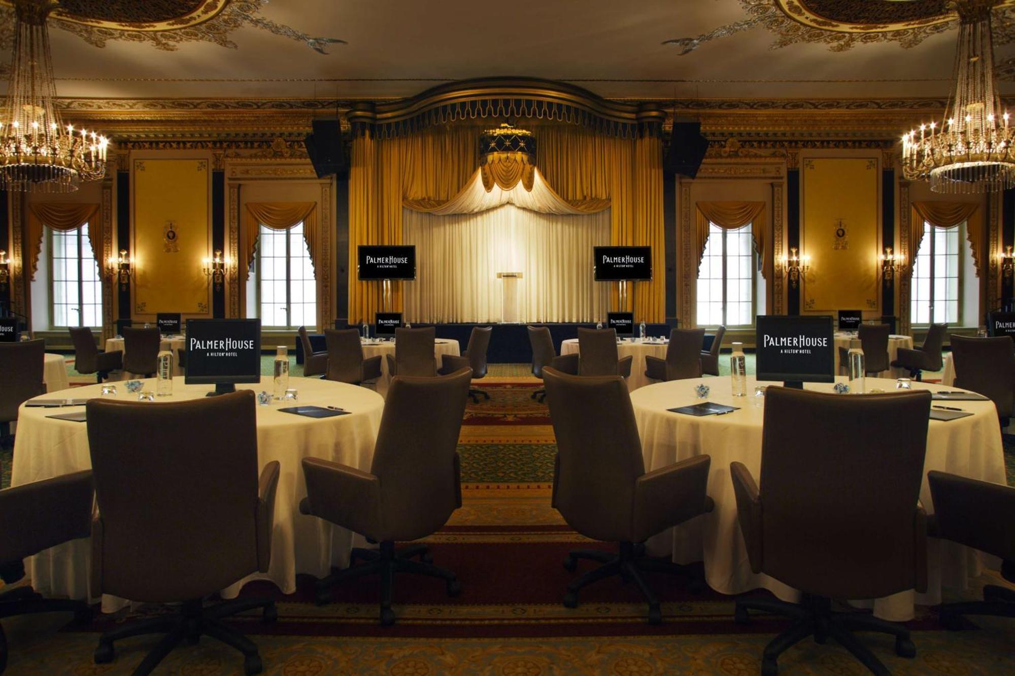 The Palmer House Hilton Чикаго Екстериор снимка